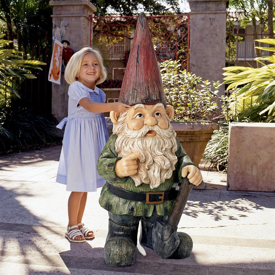 Gottfried, the Gigantic Garden Gnome Statue Item#AL50726