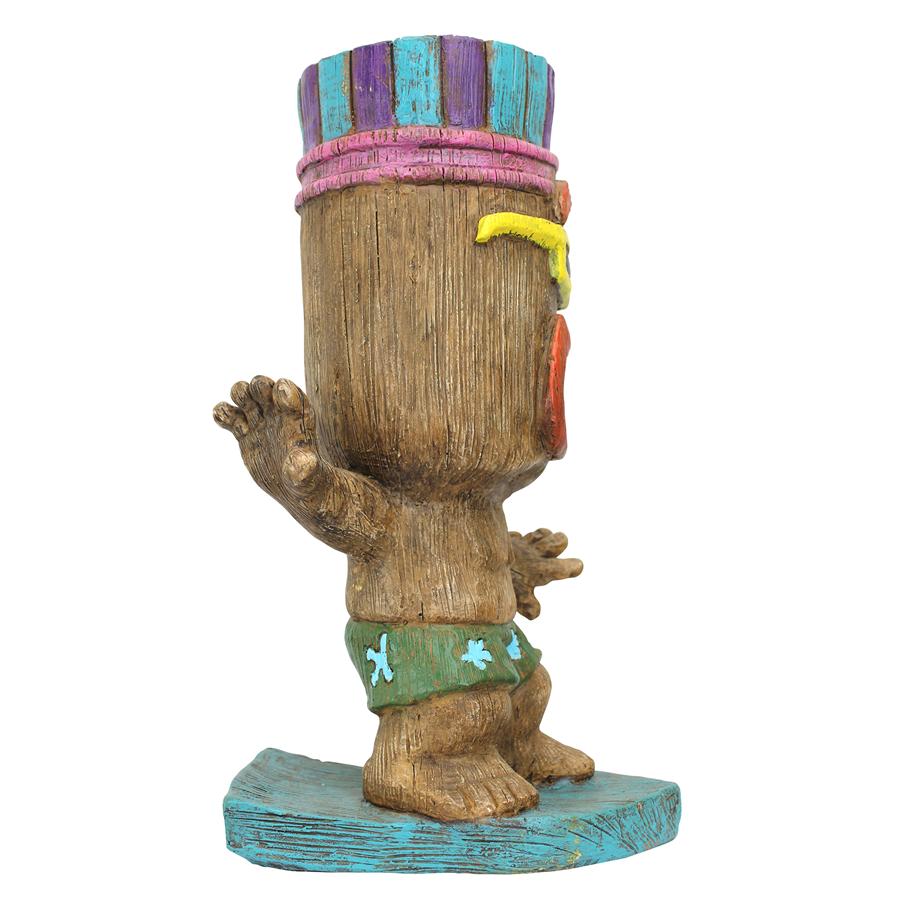 Design Toscano Kahuna Tiki Surfer Dude Statue 840798114943 | eBay