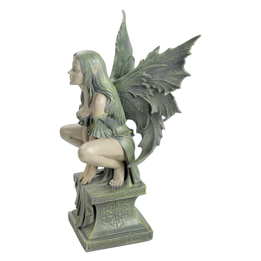 celtic fairy garden statue