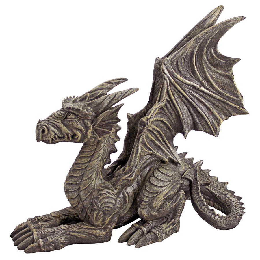 Design Toscano Desmond the Dragon Sculpture Super specjalne oferty cenowe