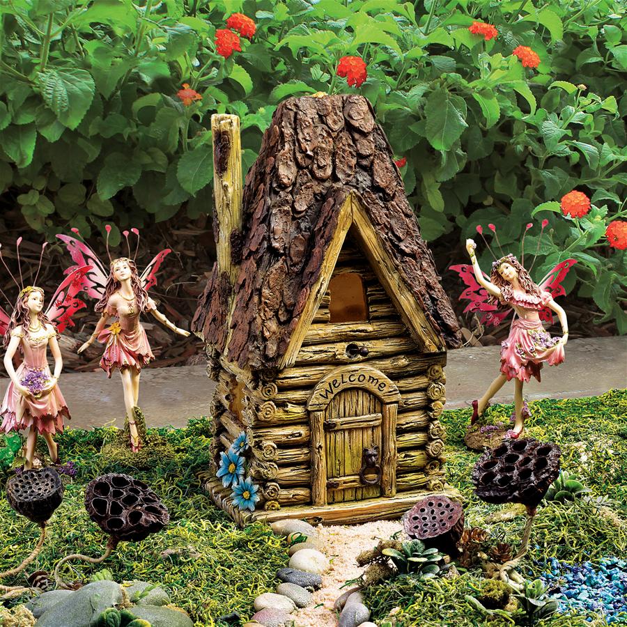 design toscano the secret garden gazing fairy statue