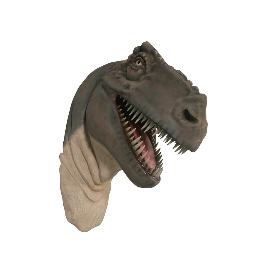 dinosaur trophy mounted head