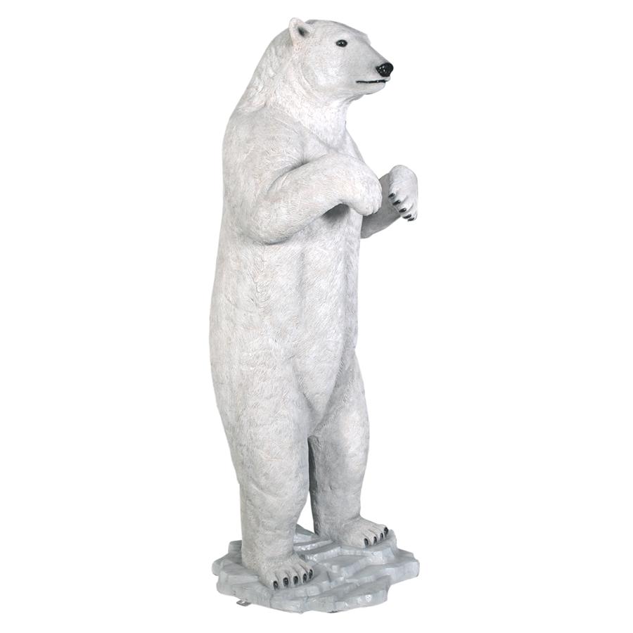 large outdoor polar bear