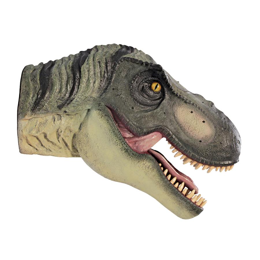 dinosaur trophy mounted head