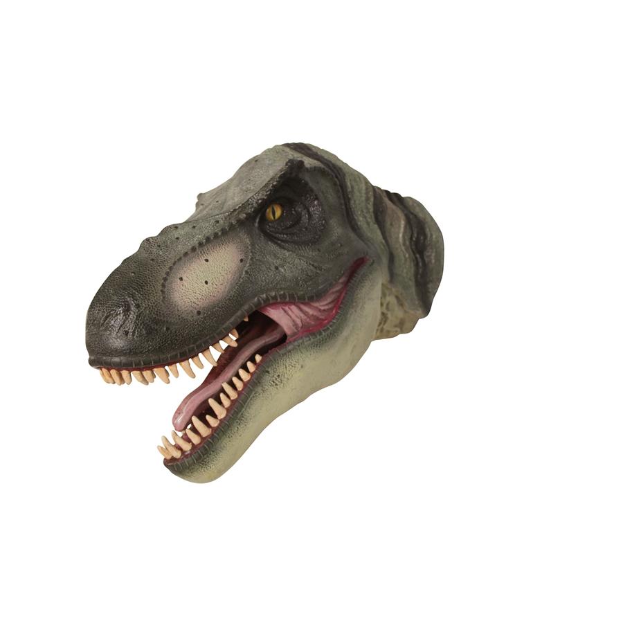 dinosaur trophy mounted head