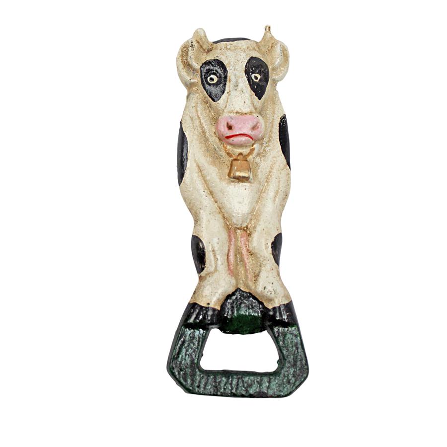 BEAUTIFUL CAST IRON COUNTRY COW BOTTLE OPENER AND WALL HANGING