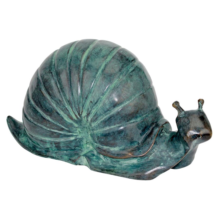 garden snail statue