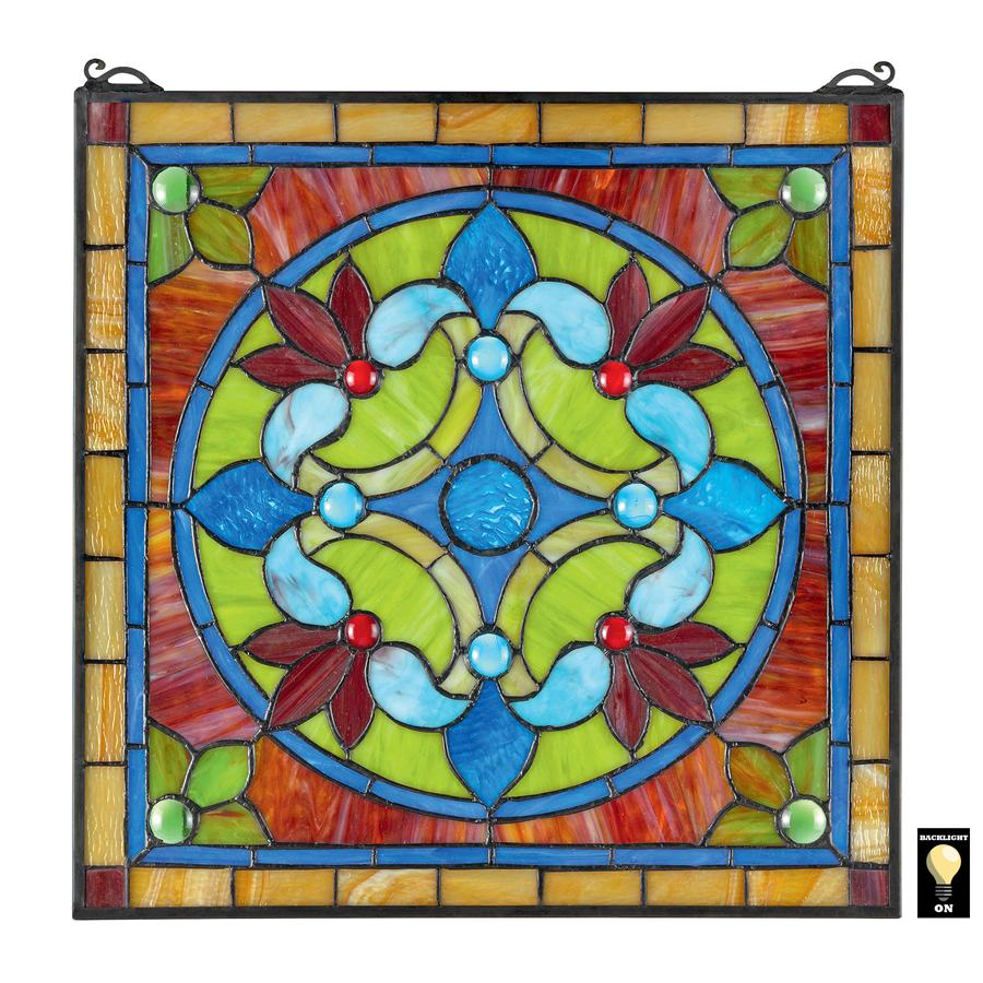 stained glass design trimming
