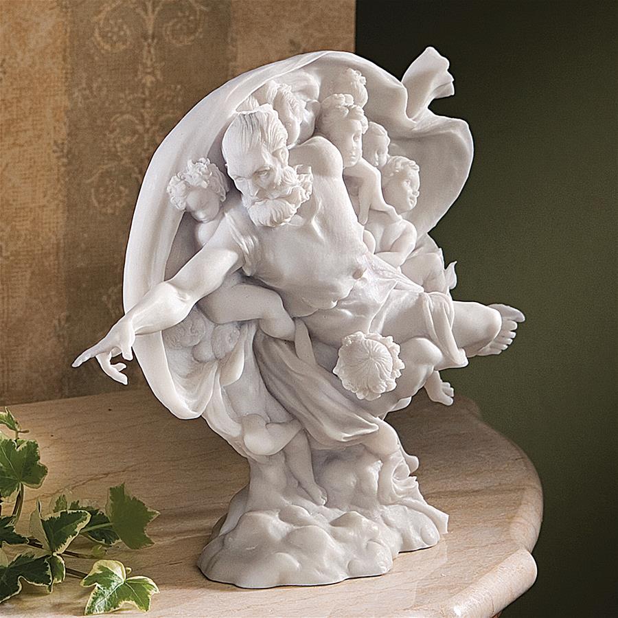 Adam Design Toscano The Creation of Adam Bonded Marble Statues 